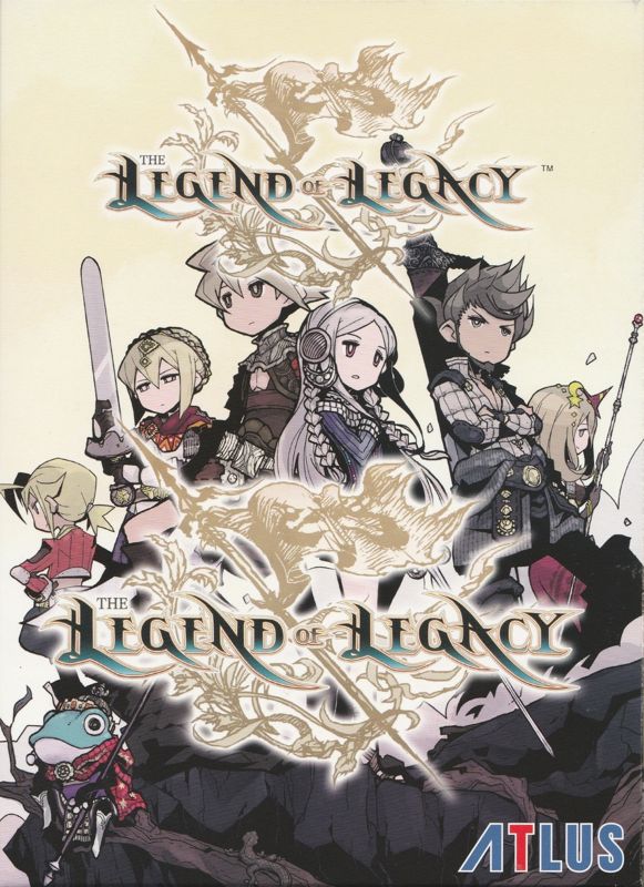 Legend of Legacy Launch Edition box art for Nintendo 3DS